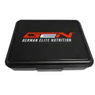 GEN <br>XXL Pillenbox schwarz - 10 Fächer