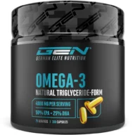 GEN Aceite de pescado con omega 3 – 300 cápsulas – frontal