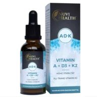 Nuvi Health <br>Vitamine A + D3 + K2 druppels - 50 ml