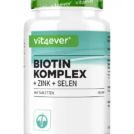 Vit4ever Biotin + selenium + zinc – 365 tablets – front