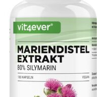 Vit4ever Wyciąg z ostropestu plamistego – 180 kapsułek – przód