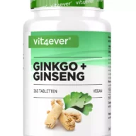 Vit4ever <br>Ginkgo + Ginseng - 365 Tabletten