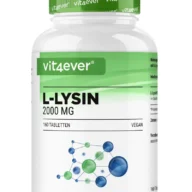 Vit4ever L-Lysin – 160 Tabletten – Vorderseite