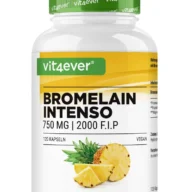 Vit4ever Bromelain Intenso 2000 F.I.P – 120 capsules – front