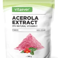 Vit4ever Extracto de acerola en polvo (vitamina C) – 300 g – frontal