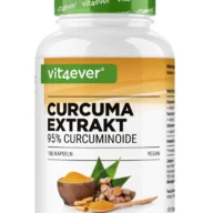 Vit4ever Ekstrakt z kurkumy Intenso – 180 kapsułek – przód