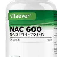 Vit4ever NAC 600 – N-acetil-L-cisteína – 240 cápsulas – frontal