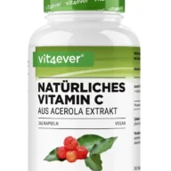 Vit4ever Natural Vitamin C – Acerola Extract – 365 capsules – front