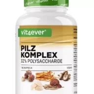 Vit4ever Complesso di funghi – 180 capsule – fronte