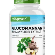 vit4ever <br>glucomannaan (konjacwortel) - 240 capsules