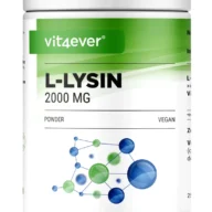 Vit4ever L-Lysin HCL Pulver – 500 g – Vorderseite