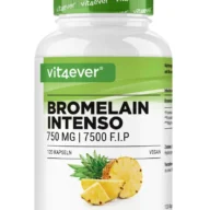 Vit4ever Bromelain Intenso 7500 F.I.P – 120 capsules – front