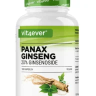 Vit4ever Czerwony żeń-szeń Panax – 180 kapsułek – przód