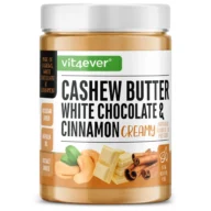 Vit4ever Cashew Butter – White Chocolate & Cinnamon – 1000 g – front